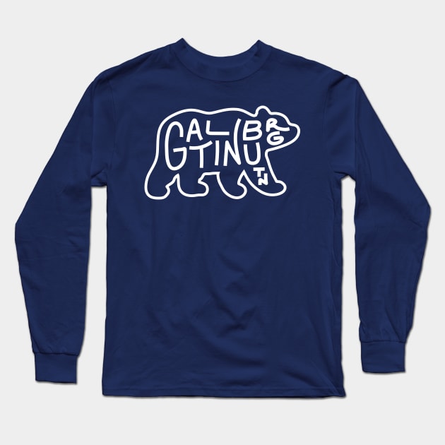 Gatlinburg Tennessee Great Smoky Mountains Bear Long Sleeve T-Shirt by PodDesignShop